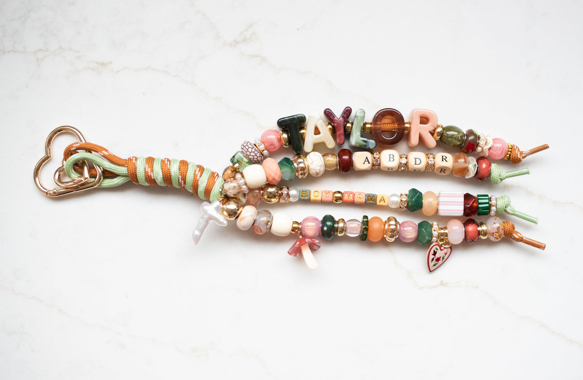 Lucky Luxe custom curated keychain